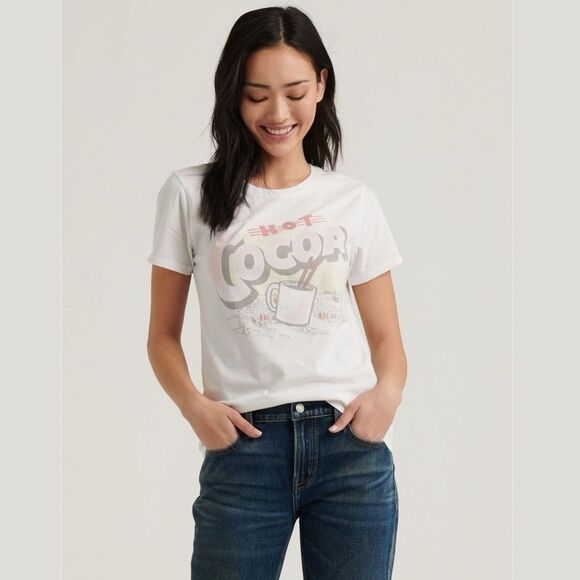 Lucky Brand Tops - Lucky Brand Hot Cocoa T-Shirt